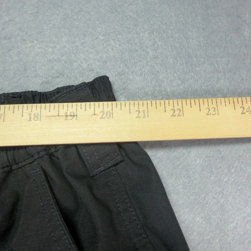 5.11‎ Tactical Mens Black Ripstop Cargo Shorts 42x10 Elastic Waist Multi-Pocket